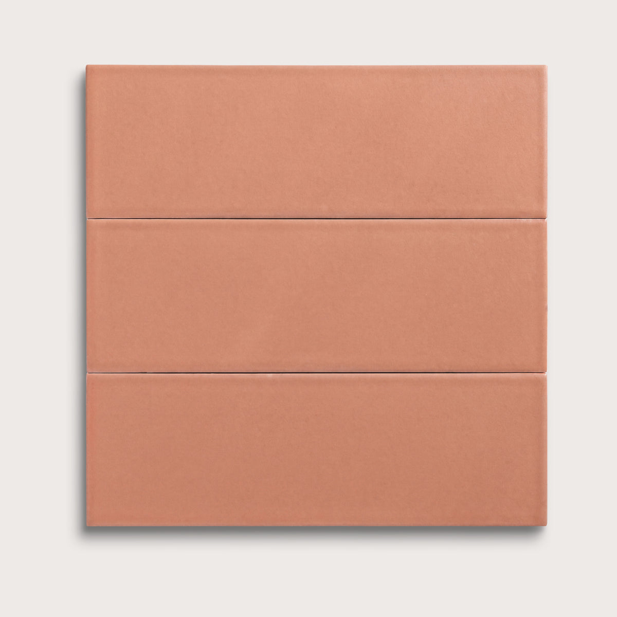 Dusk ceramic tile, 4 by 12 inches, matte finish