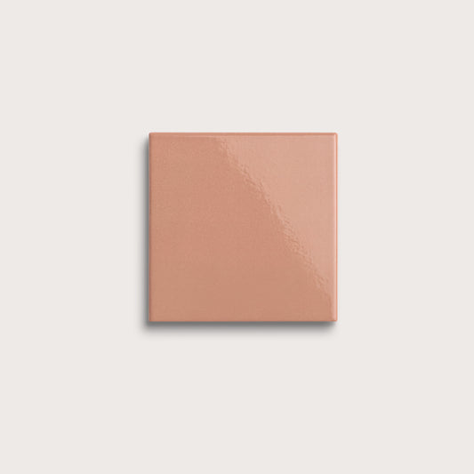 Dusk ceramic tile, 4 by 4 inches, gloss finish