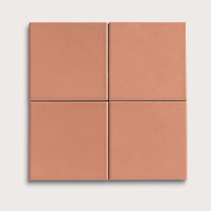 Dusk ceramic tile, 4 by 4 inches, matte finish