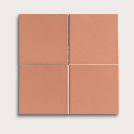 Dusk ceramic tile, 4 by 4 inches, matte finish