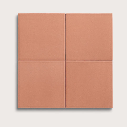 Dusk ceramic tile, 6 by 6 inches, matte finish