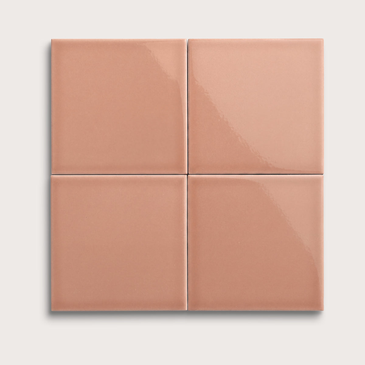 Dusk ceramic tile, 8 by 8 inches, gloss finish