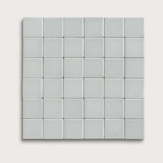 Echo ceramic tile, 2 by 2 inch mosaic, matte finish