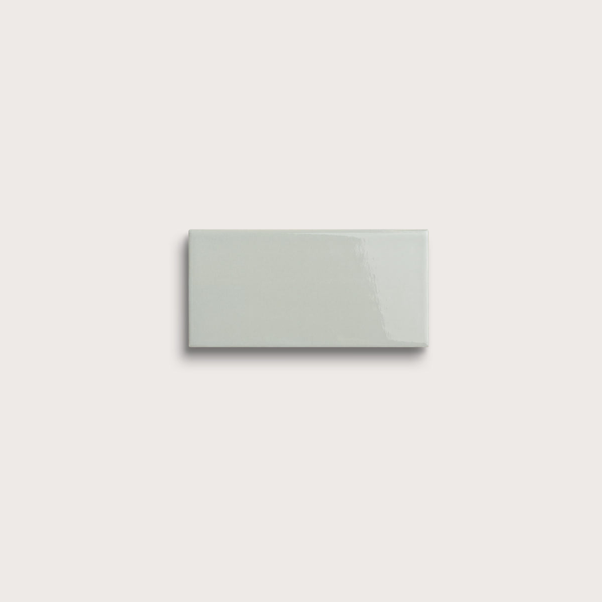 Echo ceramic tile sample, gloss finish