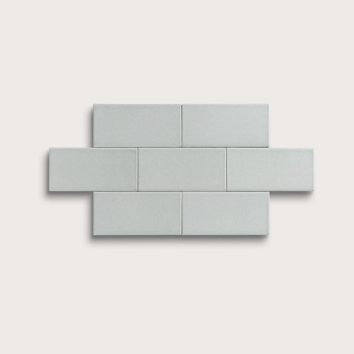 Echo ceramic tile, 2 by 4 inches, matte finish