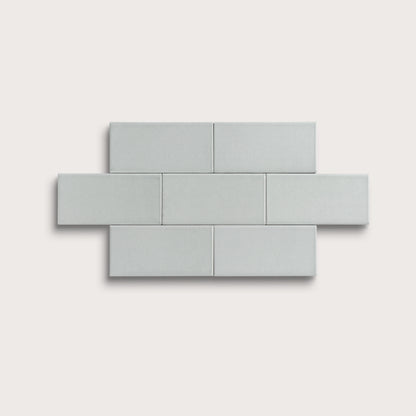Echo ceramic tile, 2 by 4 inches, matte finish