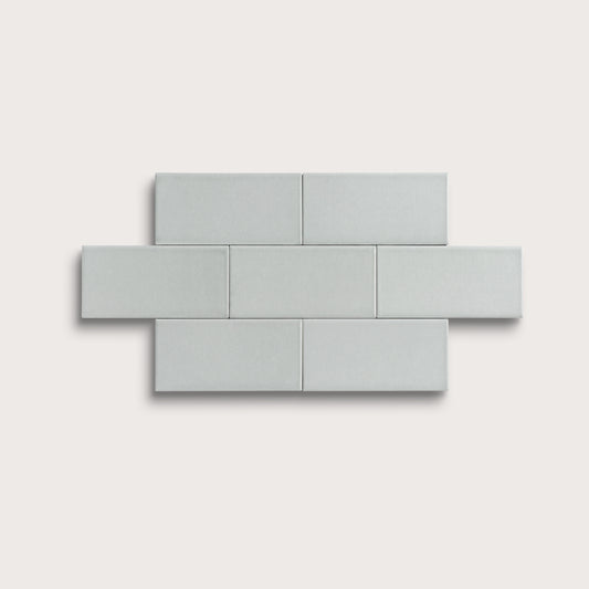 Echo ceramic tile, 2 by 4 inches, matte finish