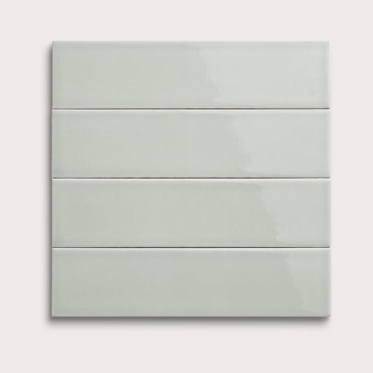 Echo ceramic tile, 3 by 12 inches, gloss finish