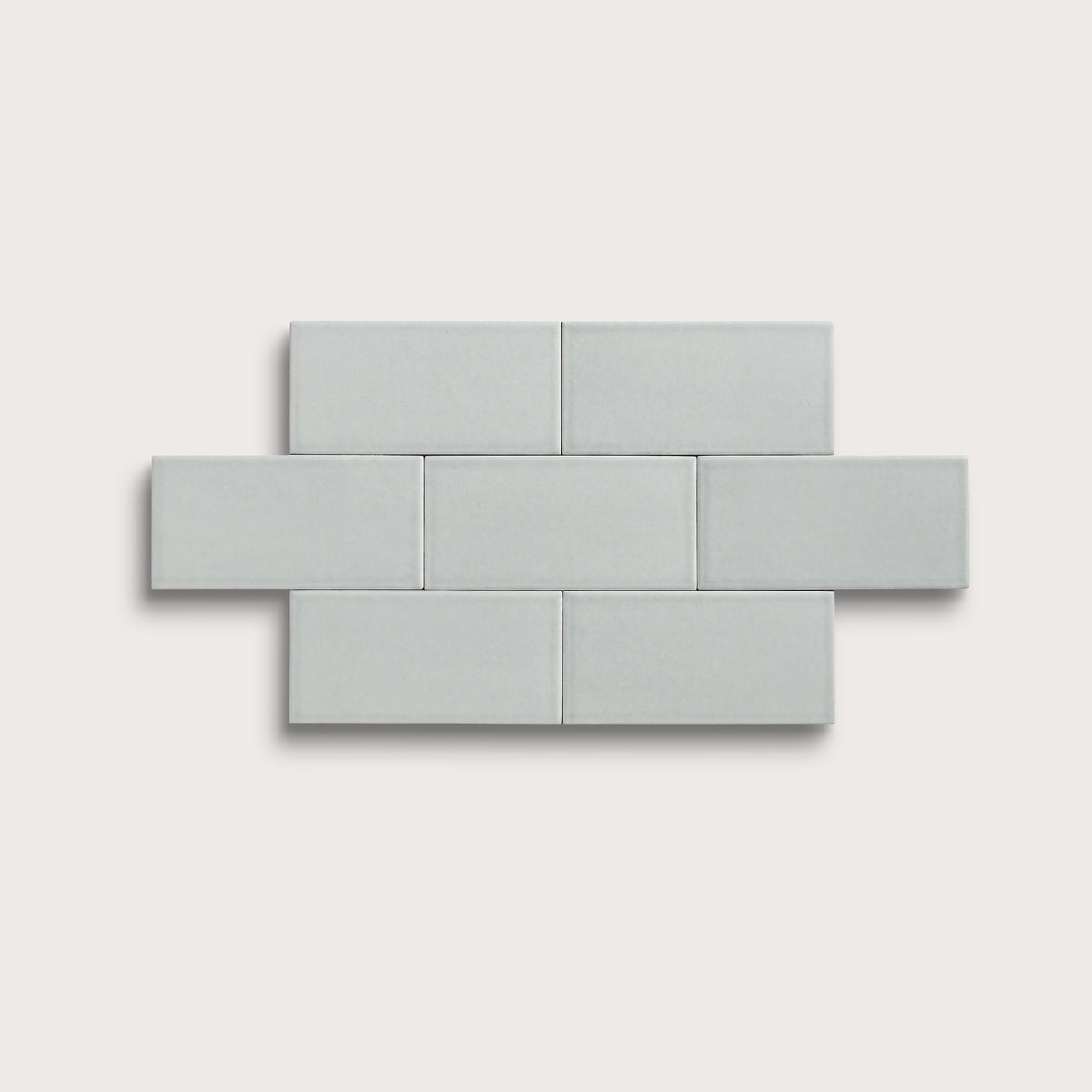 Echo ceramic tile, 3 by 6 inches, matte finish