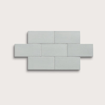 Echo ceramic tile, 3 by 6 inches, matte finish