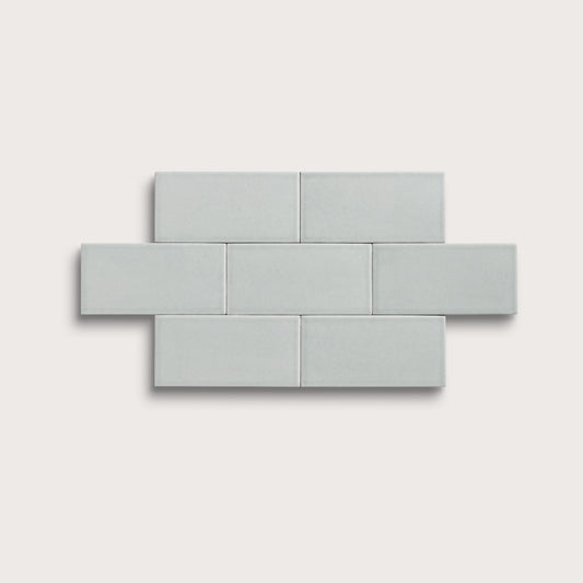 Echo ceramic tile, 3 by 6 inches, matte finish