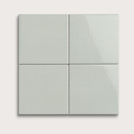 Echo ceramic tile, 4 by 4 inches, gloss finish