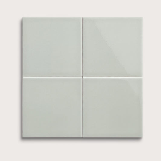 Echo ceramic tile, 6 by 6 inches, gloss finish