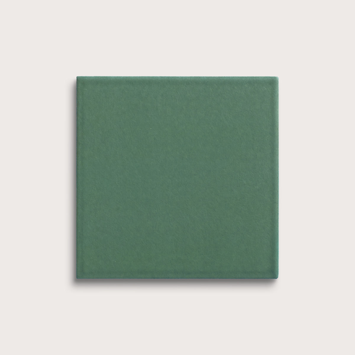 Evergreen ceramic tile, 8 by 8 inches, matte finish