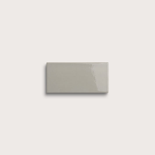 Fog ceramic tile, 2 by 4 inches, gloss finish