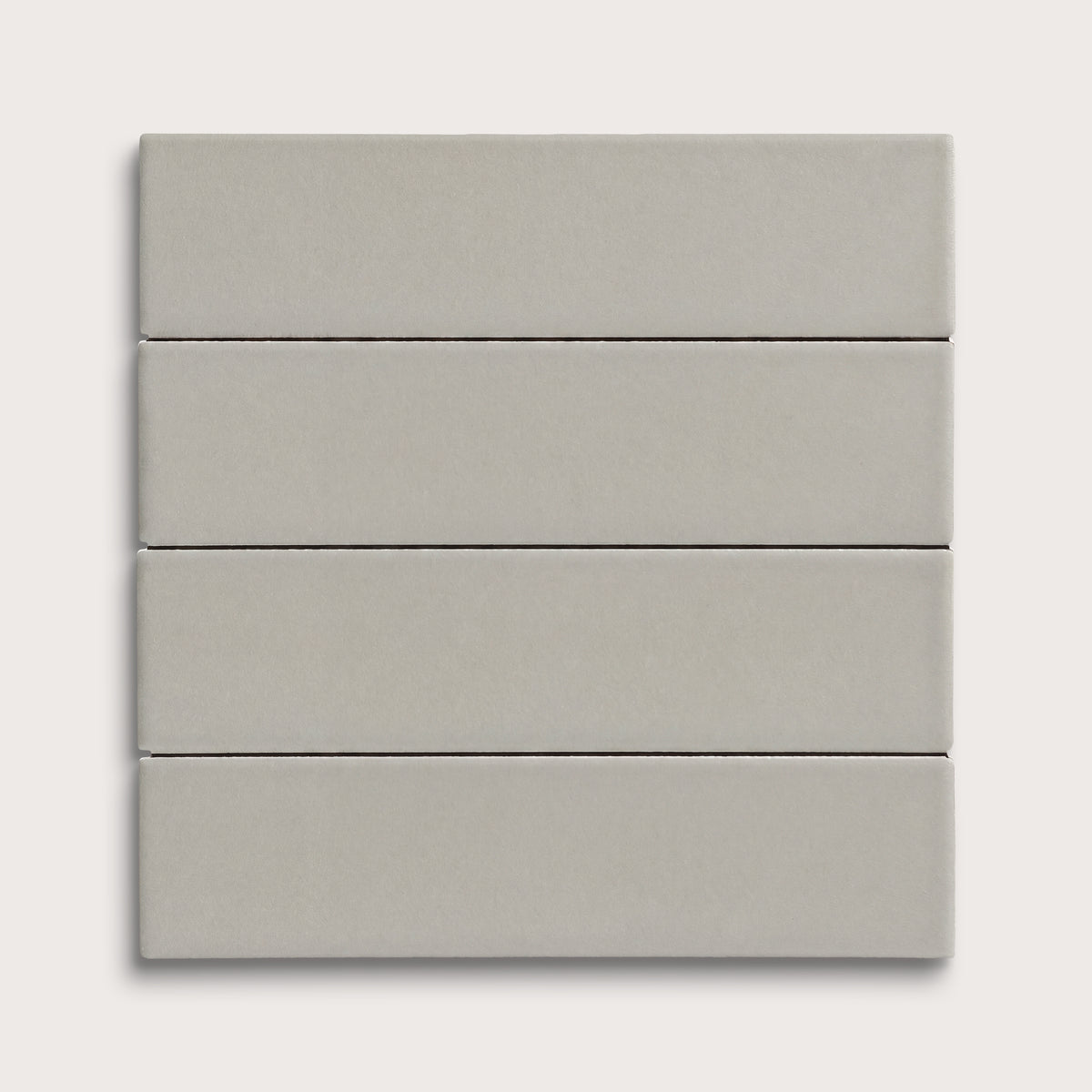 Fog ceramic tile, 2 by 8 inches, matte finish