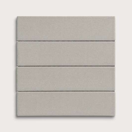Fog ceramic tile, 2 by 8 inches, matte finish