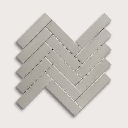 Fog ceramic tile, 2 by 8 inches, matte finish