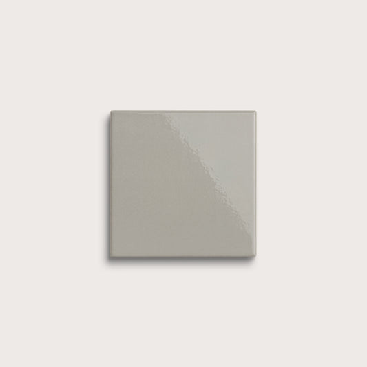 Fog ceramic tile, 4 by 4 inches, gloss finish