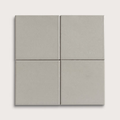 Fog ceramic tile, 4 by 4 inches, matte finish