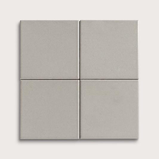 Fog ceramic tile, 4 by 4 inches, matte finish