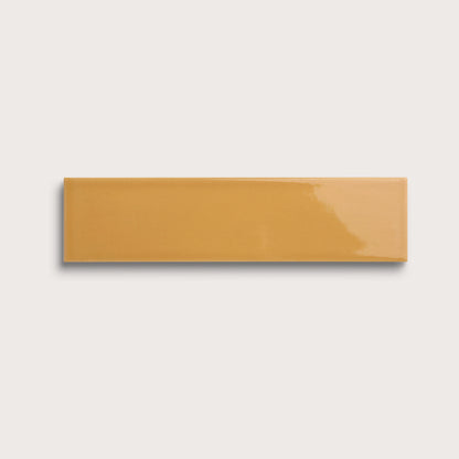 Gambol Gold ceramic tile, 3 by 12 inches, gloss finish