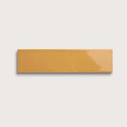 Gambol Gold ceramic tile, 3 by 12 inches, gloss finish