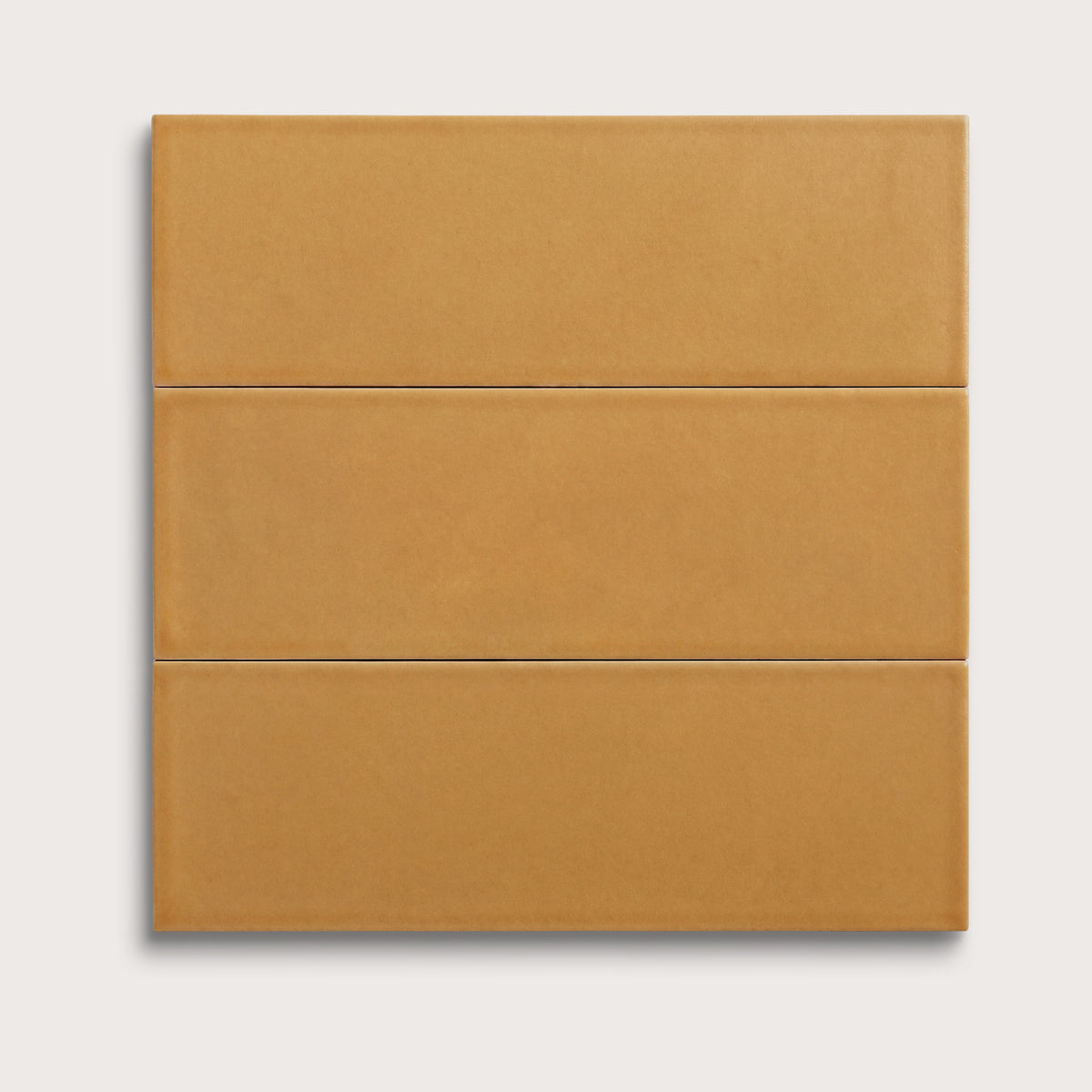 Gambol Gold ceramic tile, 4 by 12 inches, matte finish