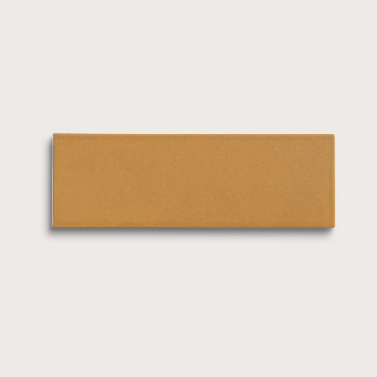 Gambol Gold ceramic tile, 4 by 12 inches, matte finish