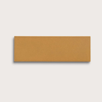 Gambol Gold ceramic tile, 4 by 12 inches, matte finish