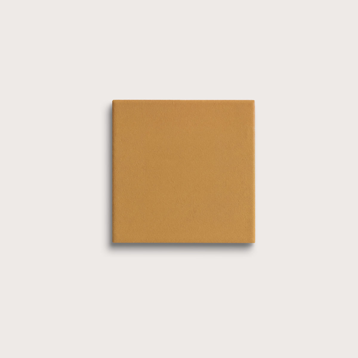 Gambol Gold ceramic tile, 4 by 4 inches, matte finish