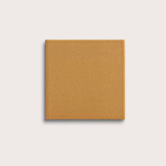 Gambol Gold ceramic tile, 6 by 6 inches, matte finish