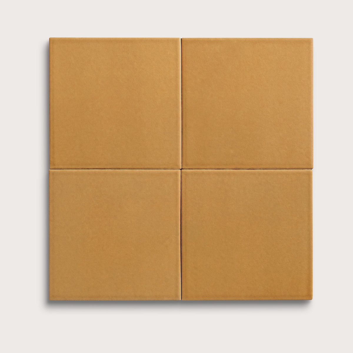 Gambol Gold ceramic tile, 8 by 8 inches, matte finish