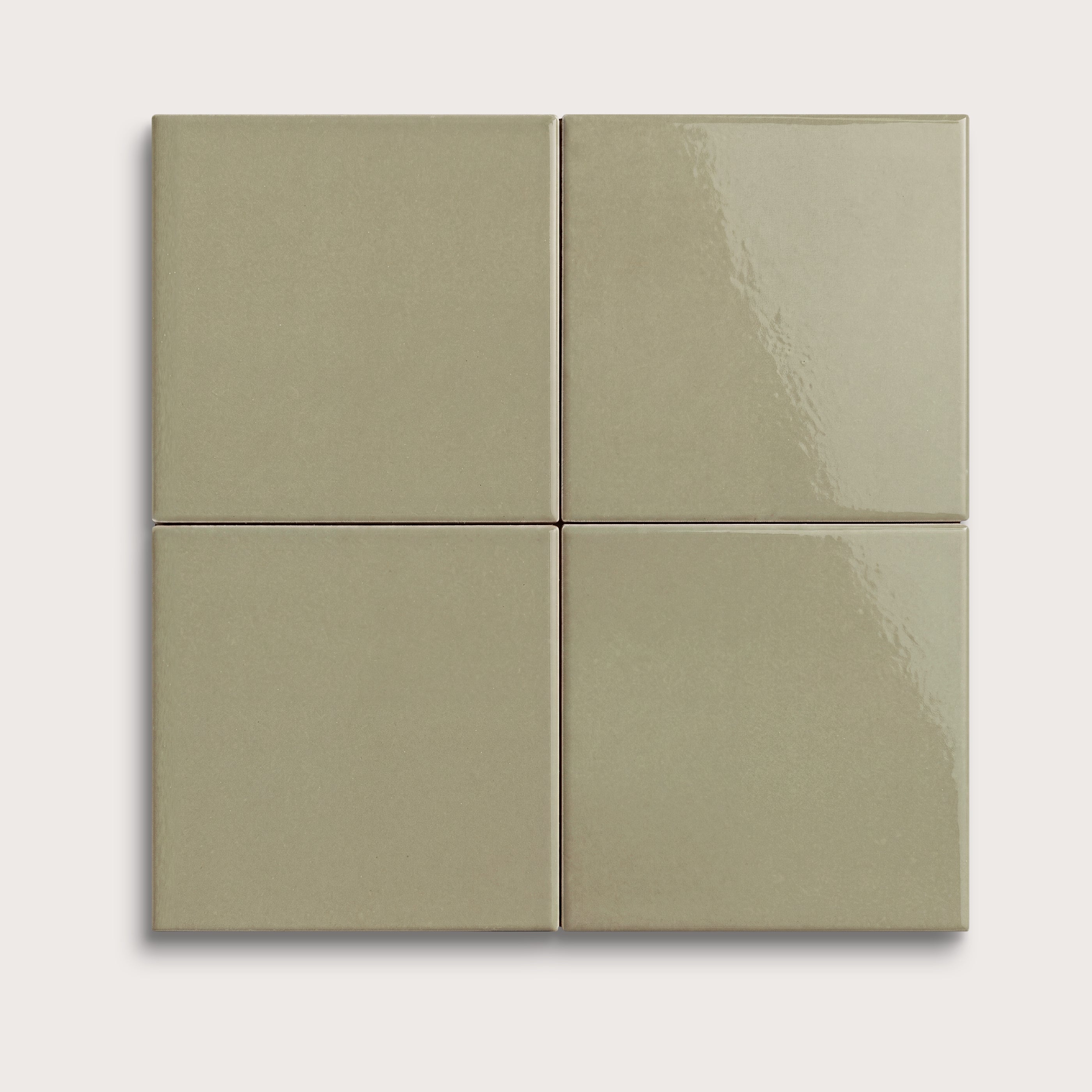 Ghetty Green 4x4 Flat Ceramic Tile | Gloss – Riad Tile