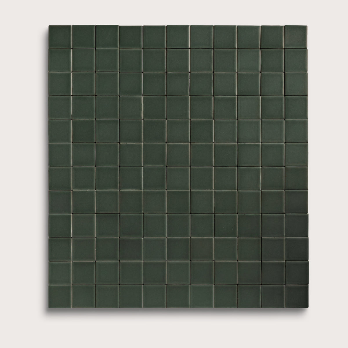 Green River ceramic tile, 2 by 2 inch mosaic, matte finish