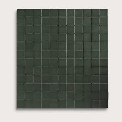 Green River ceramic tile, 2 by 2 inch mosaic, matte finish