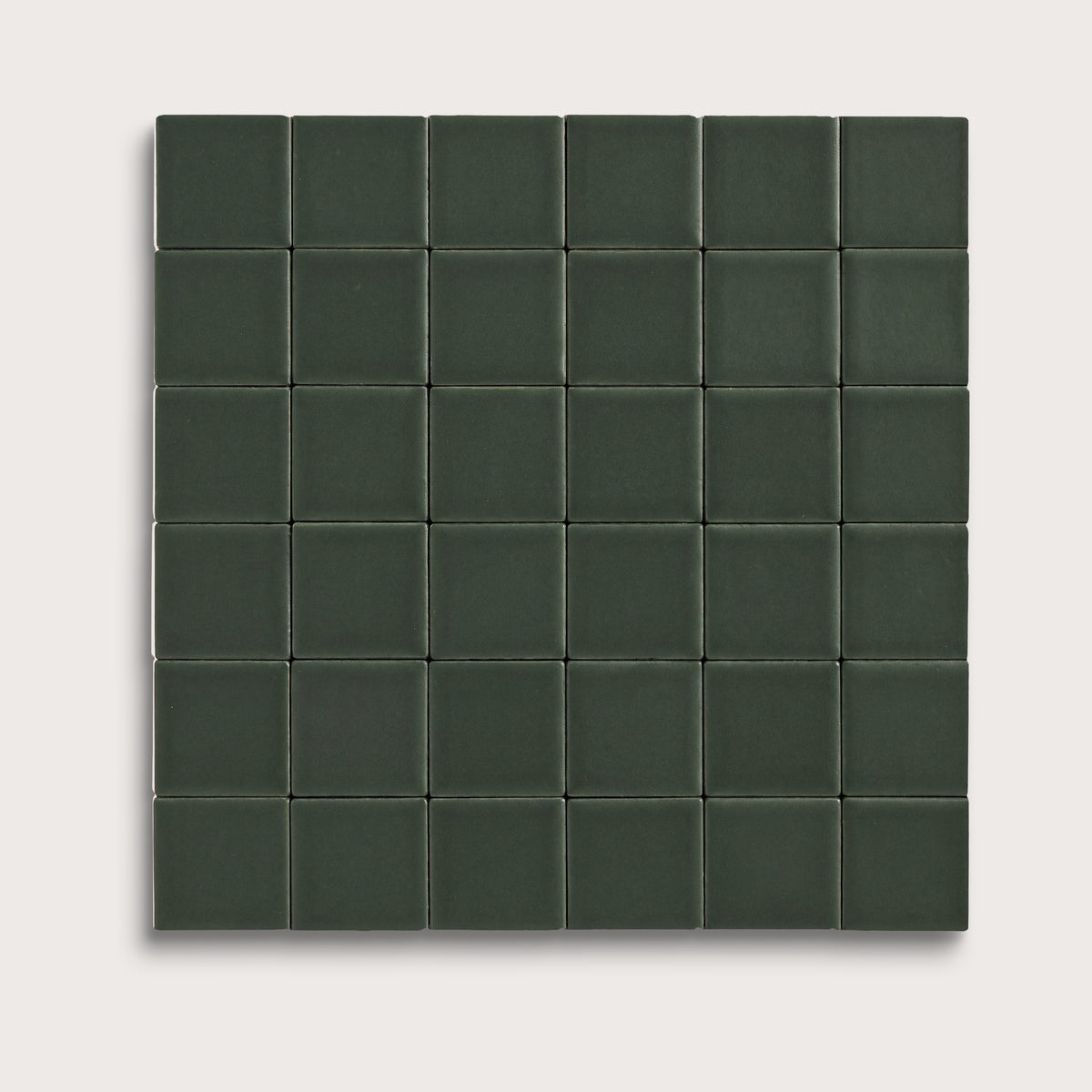 Green River ceramic tile, 2 by 2 inch mosaic, matte finish