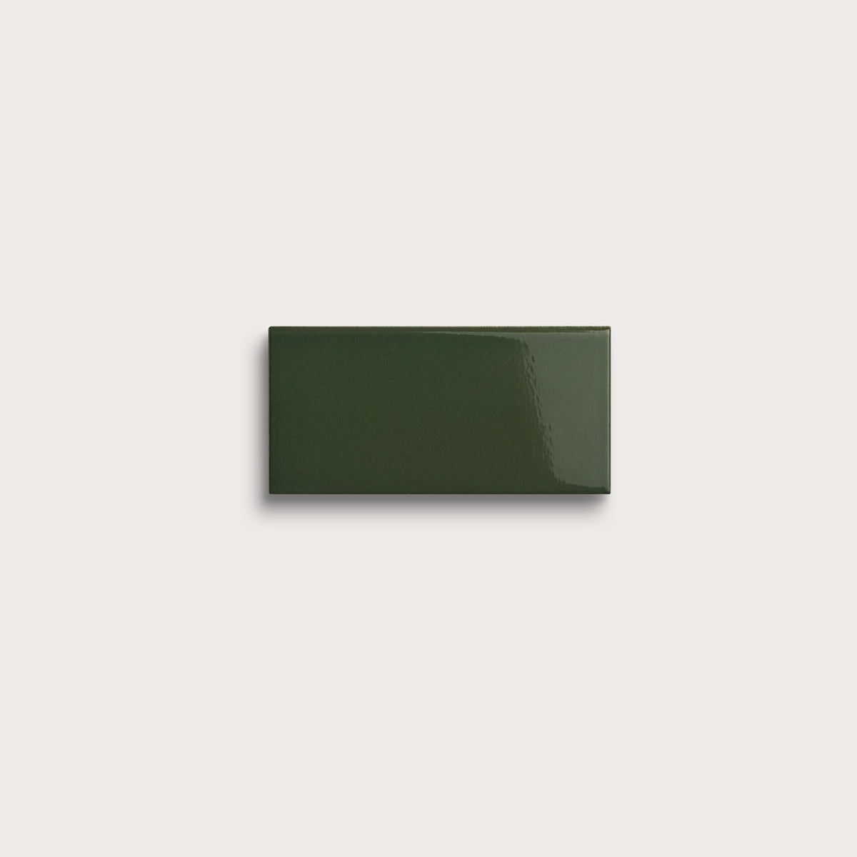 Green River ceramic tile sample, gloss finish