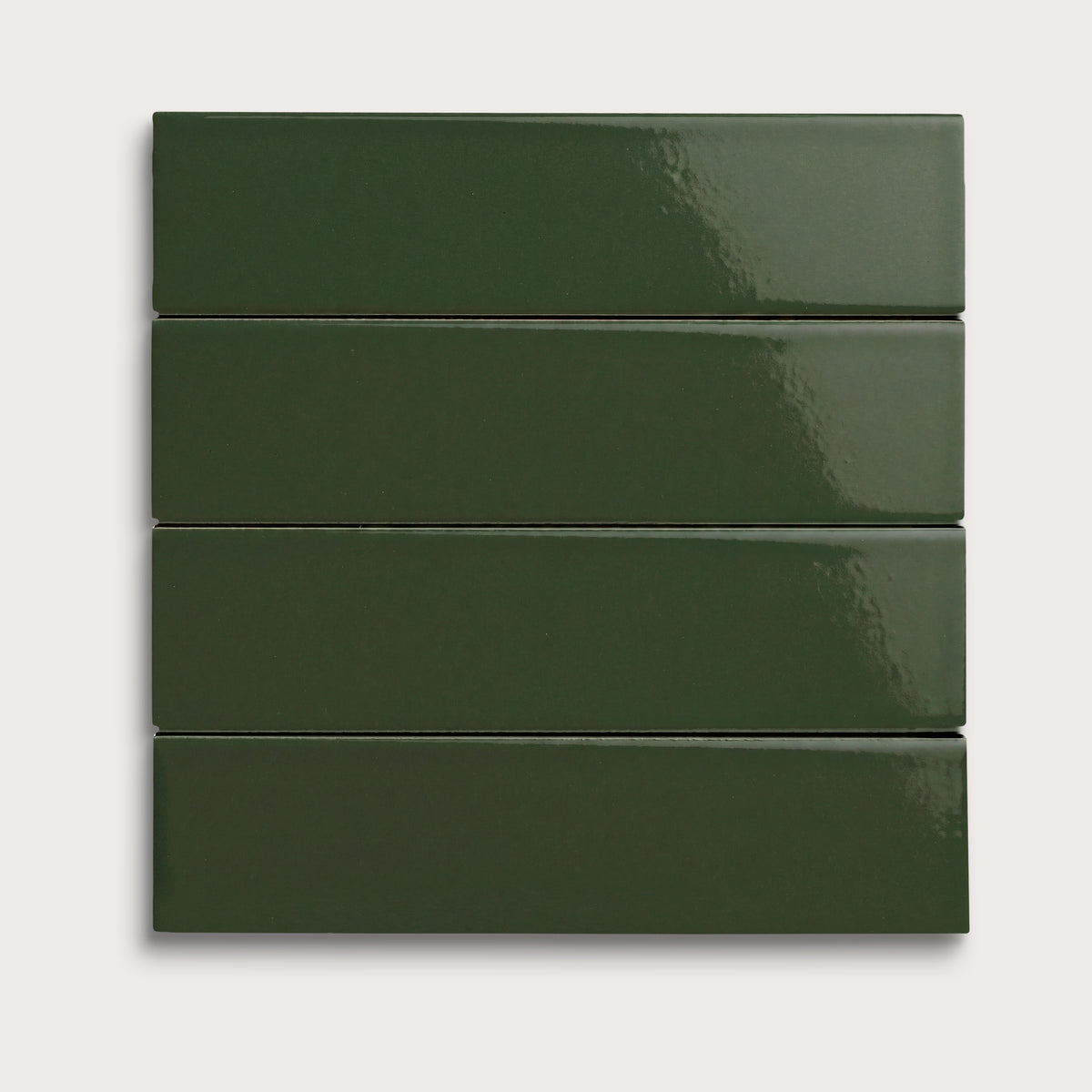 Green River ceramic tile, 2 by 8 inches, gloss finish