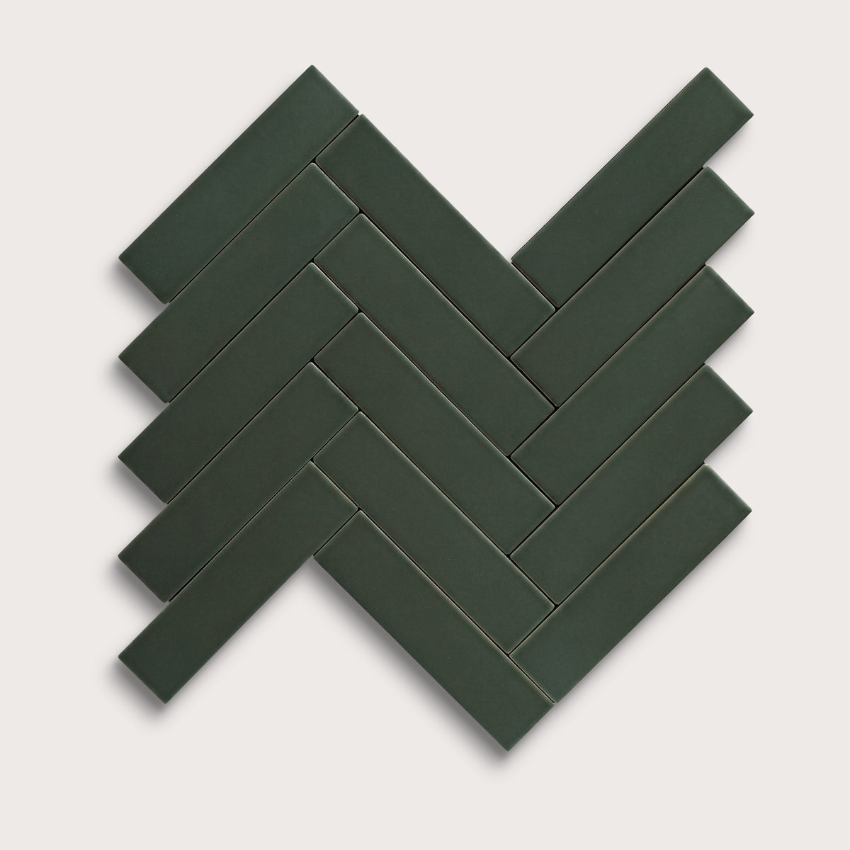Green River ceramic tile, 2 by 8 inches, matte finish