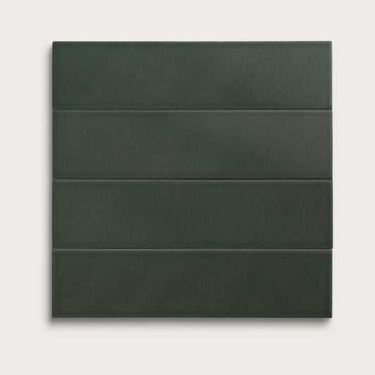 Green River ceramic tile, 3 by 12 inches, matte finish