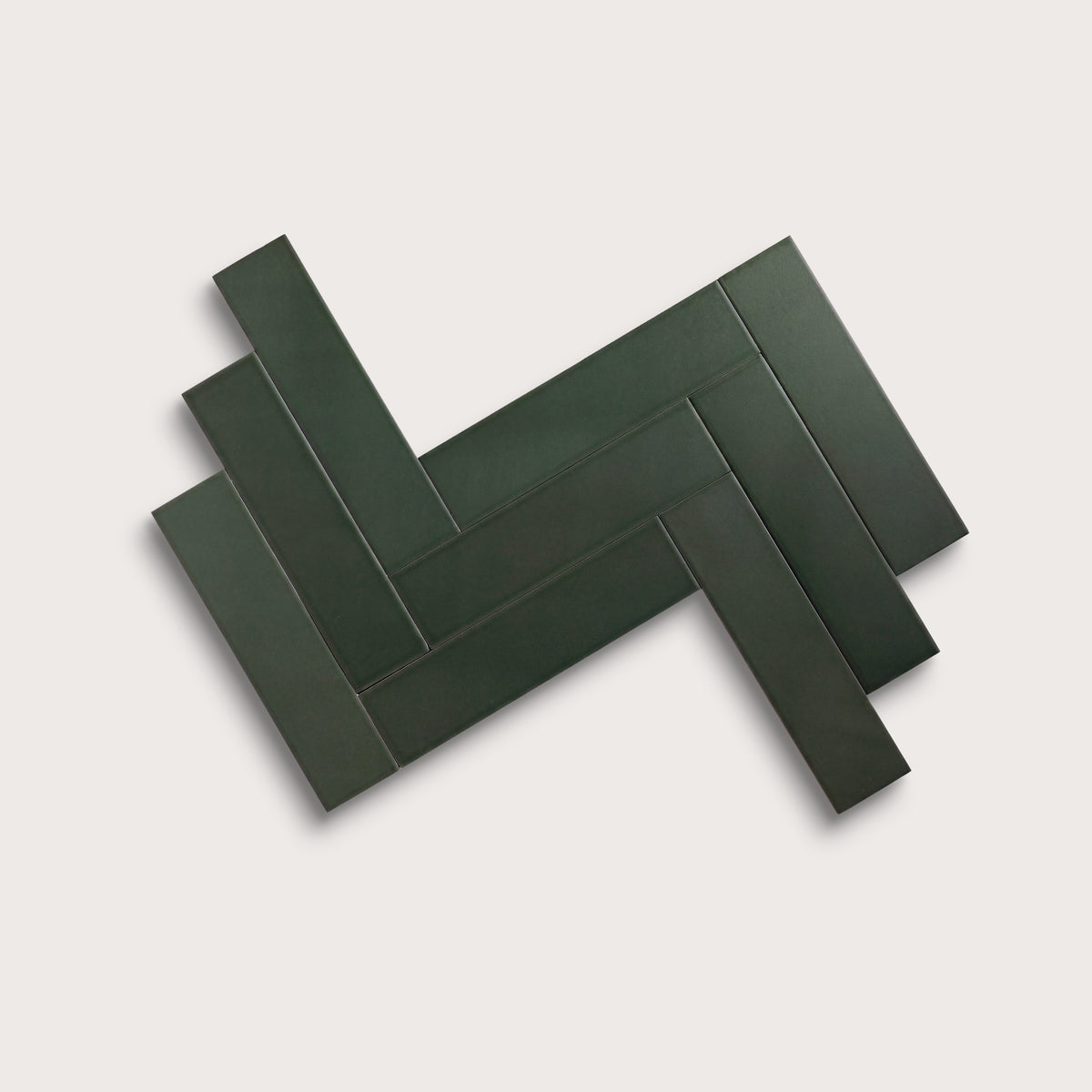 Green River ceramic tile, 3 by 12 inches, matte finish
