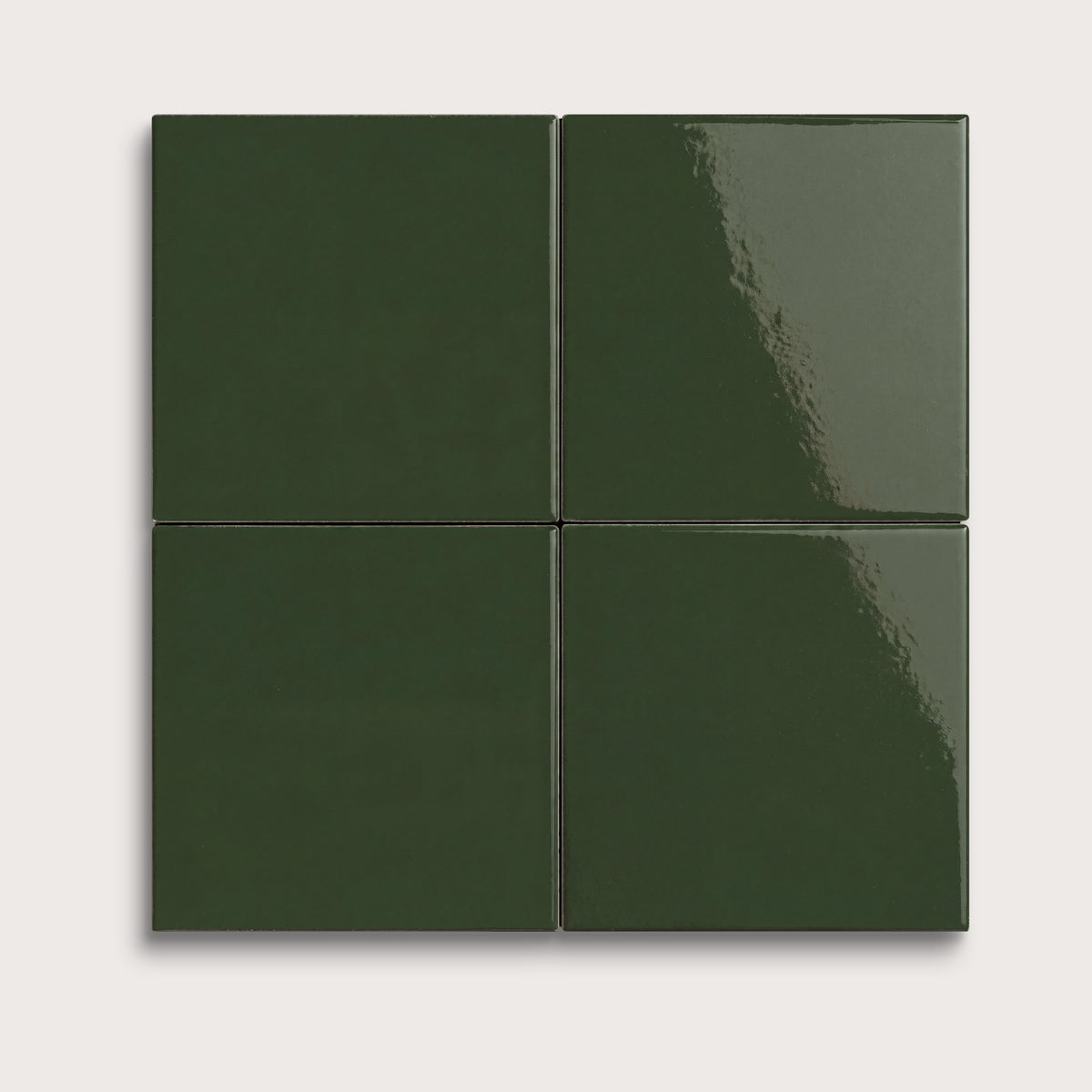 Green River ceramic tile, 4 by 4 inches, gloss finish