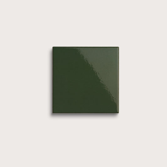Green River ceramic tile, 4 by 4 inches, gloss finish