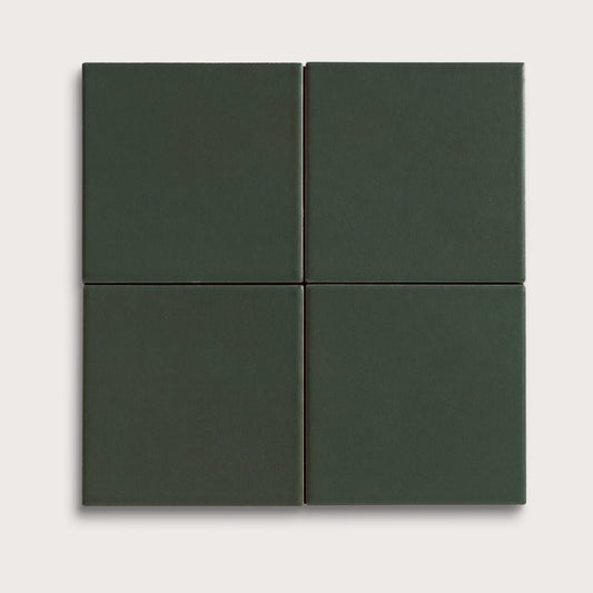 Green River ceramic tile, 4 by 4 inches, matte finish