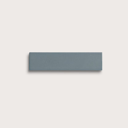 Grey Street ceramic tile, 2 by 8 inches, matte finish