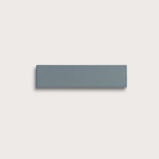 Grey Street ceramic tile, 2 by 8 inches, matte finish