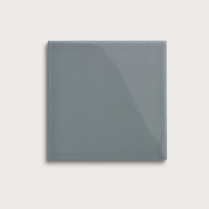 Grey Street ceramic tile, 8 by 8 inches, gloss finish
