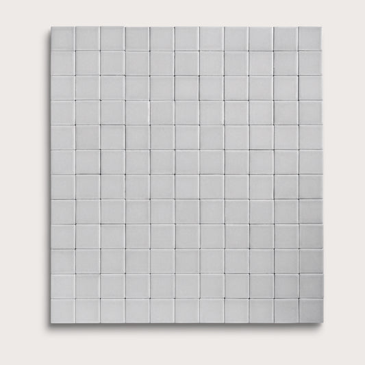 Haze ceramic tile, 2 by 2 inch mosaic, matte finish