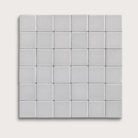Haze ceramic tile, 2 by 2 inch mosaic, matte finish